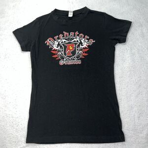Orlando Predators Women's Small Arena Football League AFL Black Graphic T Shirt